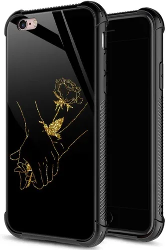Vista 19 de ZHEGAILIAN Funda para iPhone 6/6S, protección de grado militar, esquinas a prueba de golpes, funda antiarañazos para iPhone 6/6S, pavo real