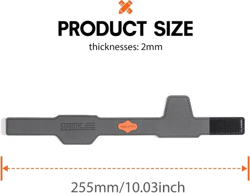 Vista 6 de STARTRC Soporte de hélice para accesorios DJI Mini 4 Pro, correa de protección de hélices para DJI Mini 4 Pro RC 2, protector de hélice para drones
