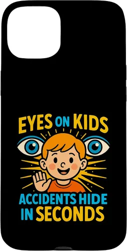 Vista 9 de Eyes on Kids Child Safety Gift for Moms, Granny, Grandad Case for iPhone 16
