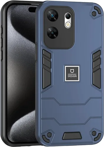 Vista 81 de Funda compatible con Redmi A1, compatible con Redmi A2 2 en 1 [PC dura + TPU], funda de teléfono negra