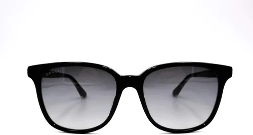 Vista 2 de Gucci GG 0376S 001 - Gafas de sol cuadradas de plástico negro lente gradiente gris