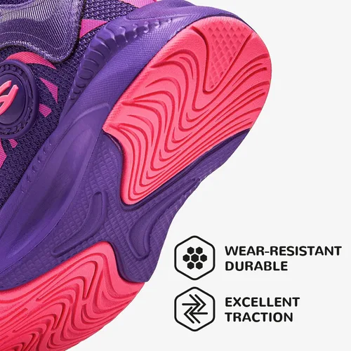 Vista 4 de HOBIBEAR Kids Sneakers for Boys Girls Running Tennis Shoes Basketball Breathable Athletic