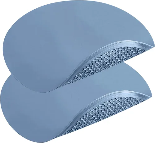 Vista 19 de Salvamanteles para platos calientes, paquete de 4 almohadillas calientes de silicona para cocina, tapete de silicona antideslizante resistente al