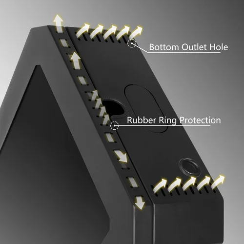 Vista 6 de Caja de carga para Tesla Gen 3, cubierta de cargador de pared al aire libre para accesorios Tesla, conector de pared a prueba de lluvia a prueba