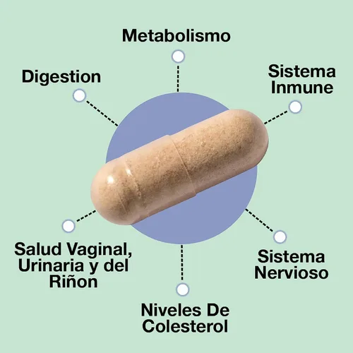 Vista 5 de ASULABS® Fórmula Probiótica Avanzada con 18 Cepas Probióticas Clínicamente Seleccionadas para ayudar a eliminar los malestares digestivos. Para