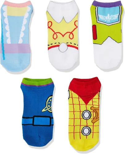 Vista 2 de TOY STORY Paquete de 5 calcetines para mujer