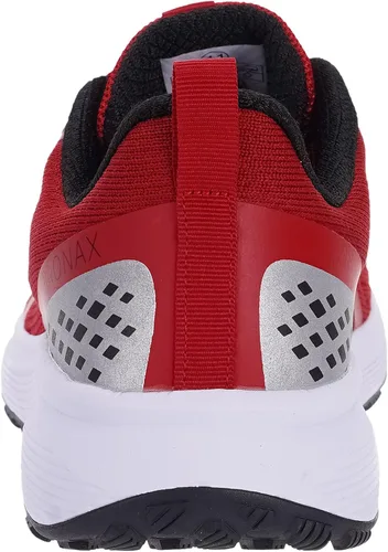 Vista 5 de BRONAX Tenis de correr anchos y acolchados para hombre, puntera ancha, suela de goma