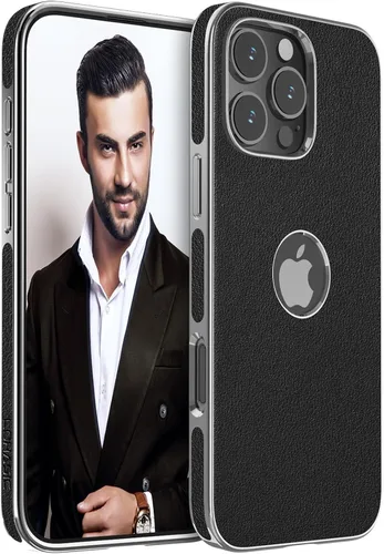 Vista 10 de LOHASIC Funda de cuero para iPhone 13 Pro, delgada de lujo para hombres y mujeres de negocios, funda de PU suave antideslizante a prueba de golpes
