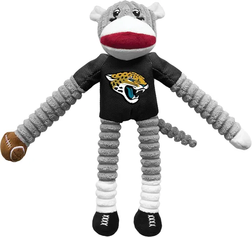 Vista 15 de Littlearth NFL Sock Monkey Pet Toy, Team Color, One