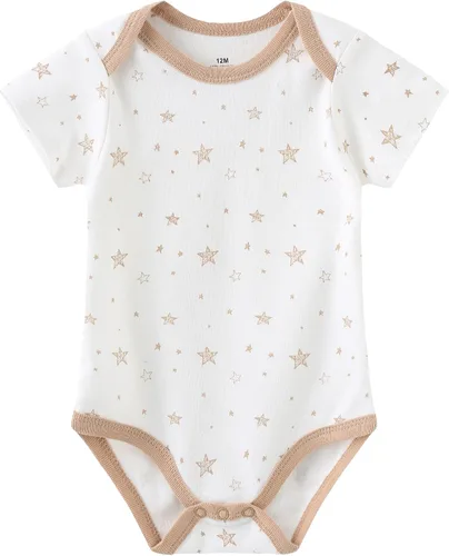 Vista 46 de Conjunto de canastilla para bebé, 9 piezas, conjunto de mamelucos y pantalones, conjunto de regalo unisex para bebé