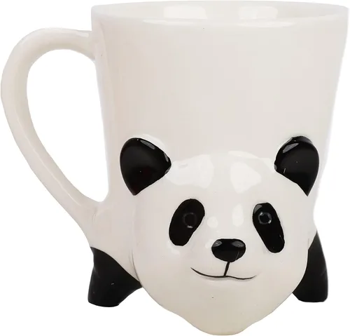 Vista 9 de Servette Home Taza de café de cerámica 10oz Tazas de animales - Elefante