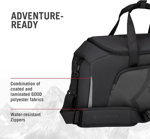 Vista 4 de Victorinox Touring 2.0 Sports Duffel - Bolsa de lona moderna y duradera para el gimnasio, la piscina o la pista - Cuenta con bolsa impermeable - 33