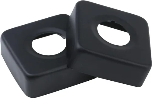 Vista 3 de Dnyta 2 piezas 2.362x0.787 in brazo de ducha brida negro reemplazo brida
