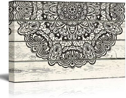 Vista 16 de wall26 - Boceto de un pulpo sobre un fondo de madera rústico - Arte en lienzo para el hogar - 16 x 24 pulgadas 25. Pulpo