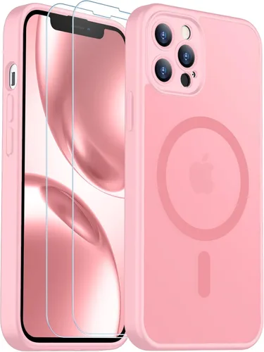 Vista 83 de SPIDERCASE Funda magnética translúcida diseñada para iPhone 11, con 2 protectores de pantalla de vidrio templado, antihuellas, para iPhone 11 de 6.1