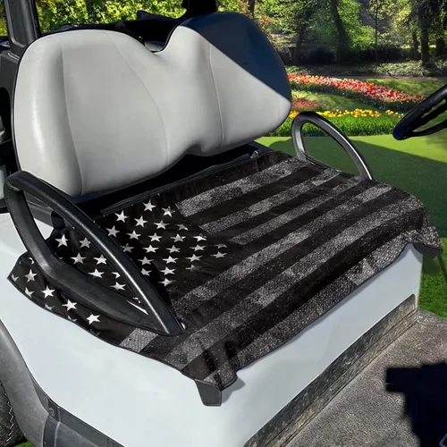 Vista 33 de Fundas universales para asiento de carrito de golf, suaves y cómodas, protección para todo tipo de clima, funda para carrito de golf para 2