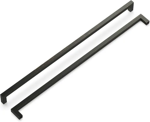 Vista 84 de Hickory Hardware - HH075326-BGB - Manija de la colección Skylight, 3 pulgadas de centro a centro, latón dorado cepillado.