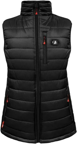 Vista 2 de ActionHeat Chaleco acolchado con aislamiento térmico con batería de 5 V para mujer Antártida Blanco