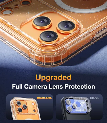 Vista 469 de DIACLARA - Funda transparente compatible con iPhone XR 6.1 pulgadas 2018