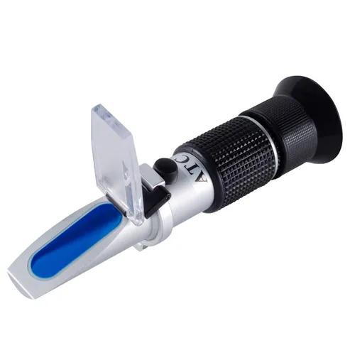 Vista 8 de Refractómetro de miel con ATC - Refractómetro Tiaoyeer para humedad de miel, Brix y Baume, probador de humedad de miel con rango de escala Brix