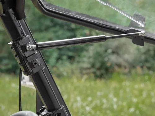 Vista 7 de SuperATV - Parabrisas abatible resistente a los arañazos para Polaris General 1000 / 2017+ 4 1000 2016 + 2016 + 4 1000 Para uso con Ride Command