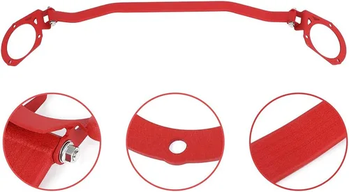 Vista 3 de SCITOO Reemplazo de suspensión de barra de torre de puntal delantero rojo para Subaru Impreza 2008-2014