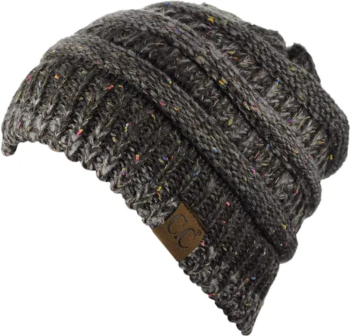 Vista 370 de C.C Trendy Warm Chunky Soft Stretch Cable Knit Beanie