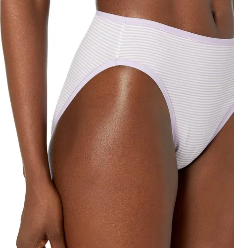 Vista 4 de Tienda Essentials - Ropa interior de algodón y de pierna alta para mujer (disponible en tallas extragrandes), paquete múltiple