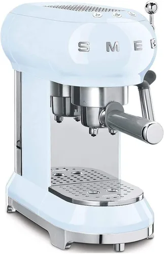 Vista 3 de Smeg Máquina de café estilo retro años 50, Rojo