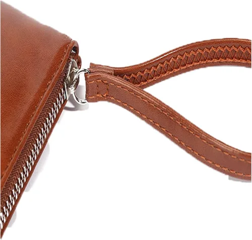 Vista 2 de Cartera de mano medieval con correa de muñeca para mujer