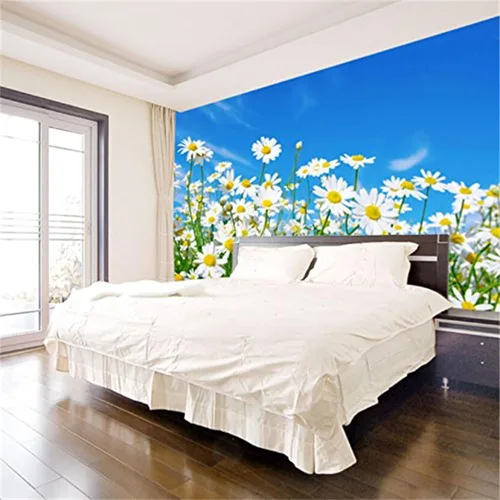 Vista 17 de Mural de pared grande geométrico dorado, salpicado de tinta negro y dorado salpicado con tinta, mural de vinilo autoadhesivo, decoración moderna