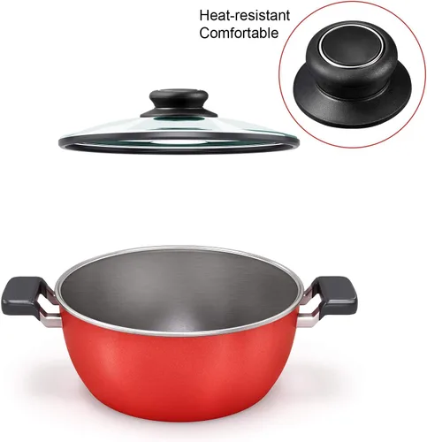 Vista 3 de Patelai 4 piezas de pomo de tapa de olla, mango de sujeción universal para utensilios de cocina de repuesto para ollas