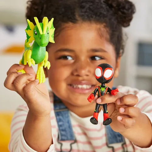 Vista 4 de Hasbro European Trading B.V. SAF Hero Dino Webs Spidey
