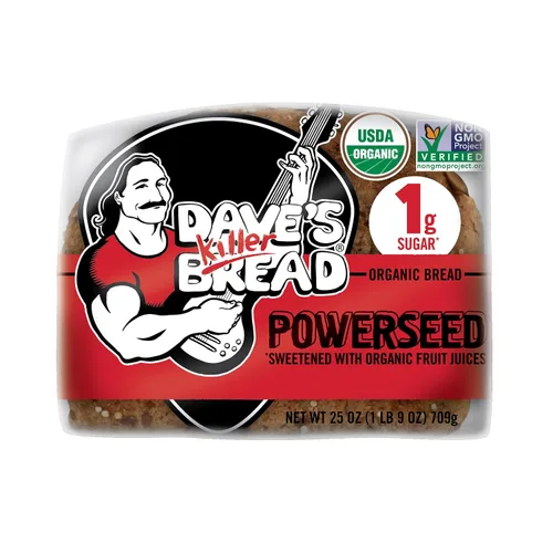 Vista 8 de Dave's Killer Bread Powerseed, Pan orgánico con semillas, 1g de azúcar por rebanada, pan de 25 onzas