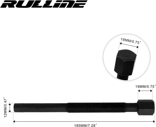 Vista 2 de RULLINE Herramienta de extracción de embrague primario resistente, extractor de embrague John Deere Gator Accesorios compatibles con John Deere