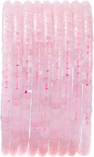 Vista 41 de Abalorios Espaciadores de Jade Natural Africano 4x2mm 38cm/str Redondos Planos Semipreciosos para Hacer Pulseras y Collares Jade africano