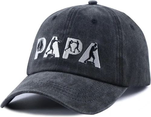 Vista 2 de Gorras de boxeo para hombre, ajustable de algodón bordado, accesorios de boxeo, gorra de béisbol