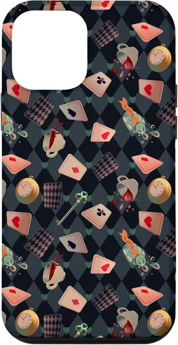 Vista 16 de Funda de regalo para iPhone 16 con diseño de cuento de hadas de Alicia en el país de las maravillas