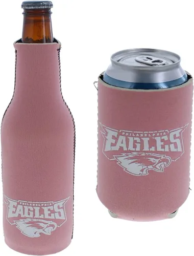 Vista 19 de Soporte aislante para latas y botellas de fútbol americano enfriador de bebidas Huggie (Nueva Orleans (Saints) - Negro) Nueva Orleans (Santos)