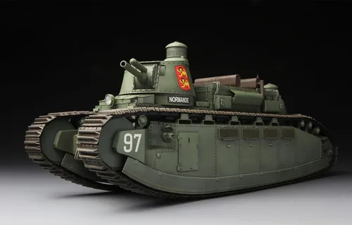Vista 8 de Meng Char 2C French Super Heavy Tank