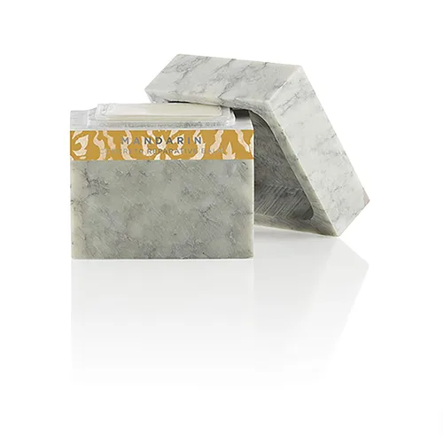 Vista 9 de Zents Bálsamo reparador reafirmante y perfume sólido (fragancia Anjou) Manteca de karité hidratante y aceite de coco para la piel 1.25 onzas