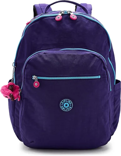 Vista 43 de Mochila Kipling Seoul extra grande para laptop de 17", Grande True Blue Tonal 2