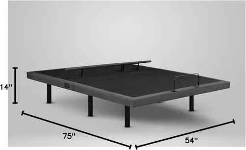 Vista 9 de iDealBed 7i Base de cama ajustable personalizada, inclinación de almohada, ajuste lumbar, abrazador de pared, inalámbrico, masaje, memoria