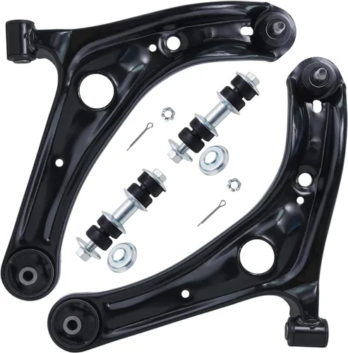 Vista 218 de Detroit Axle - Barras estabilizadoras de brazos de control delanteros 4WD para Ford 2005-2008 F-150 Lincoln Mark LT, 2 brazos de control superiores