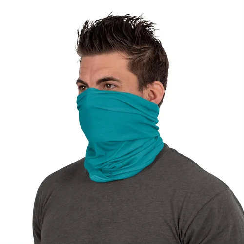Vista 2 de FOCO NFL unisex-adult Nfl Team Logo Neck Gaiter Multiuse Mini impresión del color del equipo.