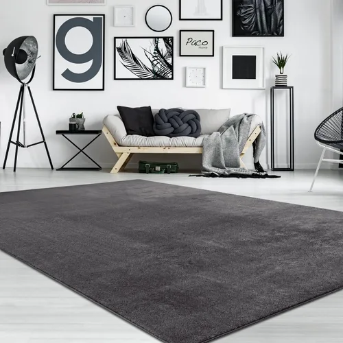 Vista 21 de Paco Home Alfombra suave en cobre acogedora alfombra antideslizante color sólido lavable, tamaño: 6'7" x 9'2" Marrón cobre