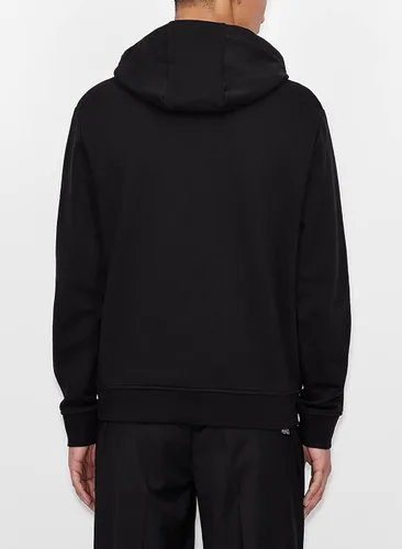 Vista 7 de AX ARMANI EXCHANGE Sudadera con capucha Icon Project con logotipo bordado para hombre