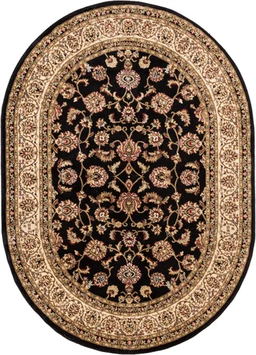 Vista 32 de Well Woven Barclay Collection Sarouk - Alfombra negra de 4 x 5 pies, para entradas, dormitorios pequeños, salas de estar Negro