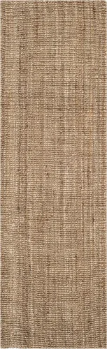Vista 2 de SAFAVIEH Colección Natural Fiber NF447M - Tapete de pasillo, yute texturizado grueso tejido a mano de 0.75 pulgadas de grosor, para sala de Natural