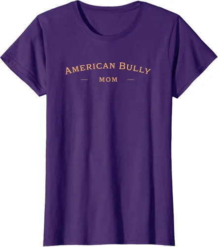 Vista 9 de Camiseta clásica American Bully Mom, American Bully Dog Mom, Negro